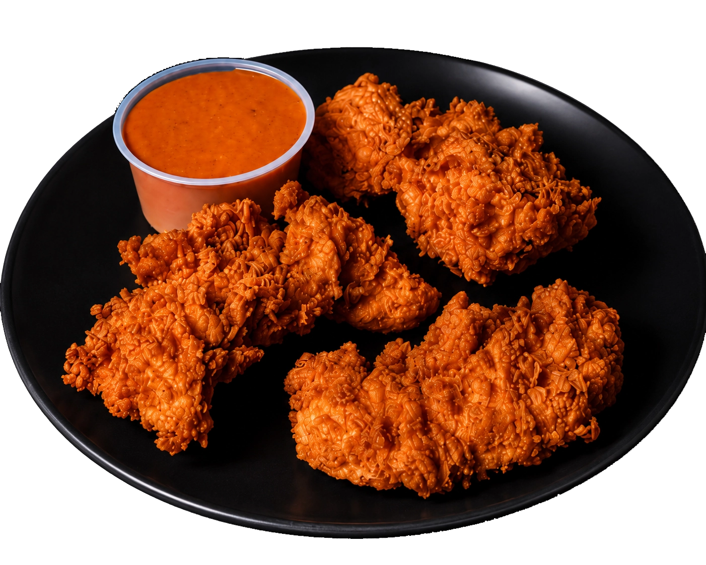 Jumbo hand-breaded tenders with dip